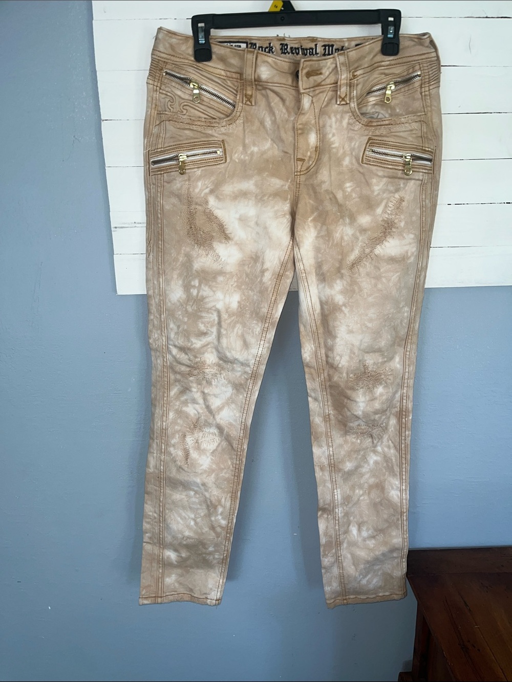 NWOT Rock revival Ryan marbled women’s jeans
